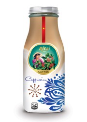 280ml Cappuccino Coffee Glass bottle